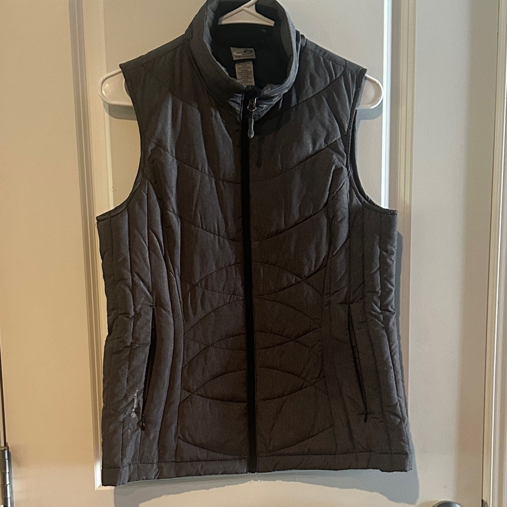 Champion Women's Dark Gray Quilted Vest